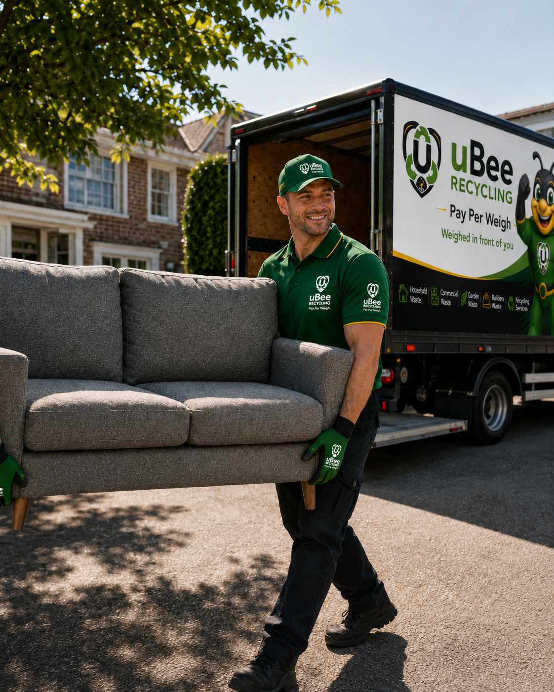 uBeeMobile in the field - Swansea